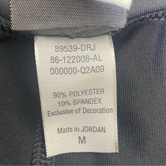 Champion Women’s Athletic Skorts M Black White w/White Stripe Shorts Skirt - Picture 7 of 11